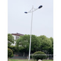 Double arm powder coating street lamp post